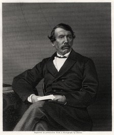 David Livingstone, Scottish missionary and African explorer, 19th century. Artist: Unknown