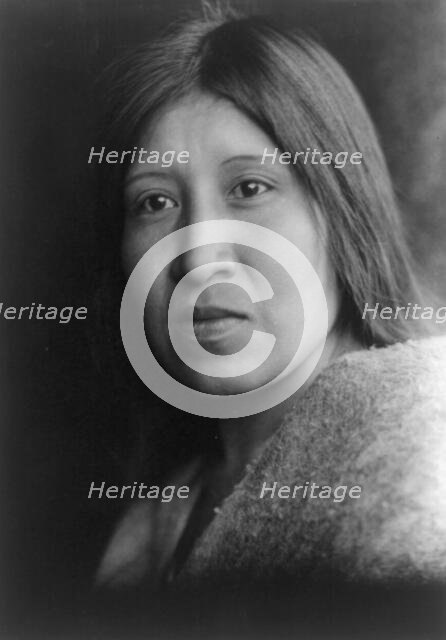 A desert Cahuilla woman, c1924. Creator: Edward Sheriff Curtis.