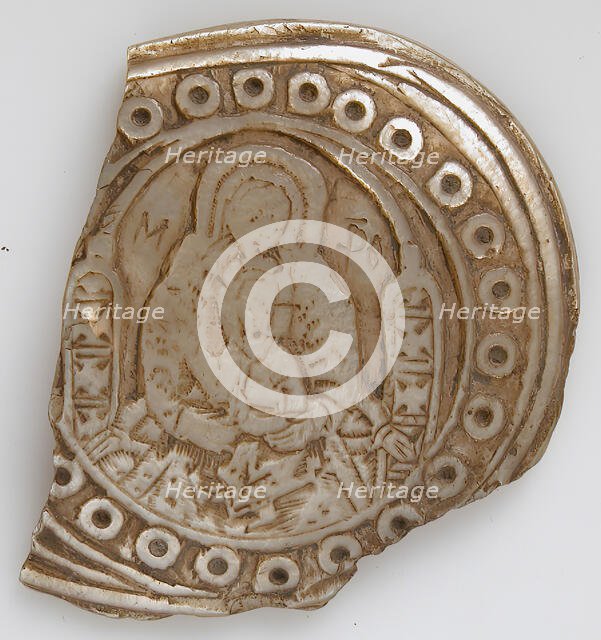 Shell Fragment, German, 16th century. Creator: Unknown.