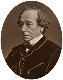 Benjamin Disraeli, Earl of Beaconsfield, Prime Minister, 1881. Artist: Unknown