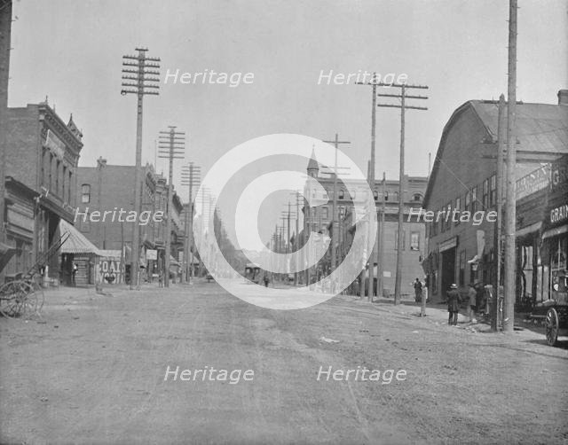 'Main Street, Butte City, Montana', c1897. Creator: Unknown.