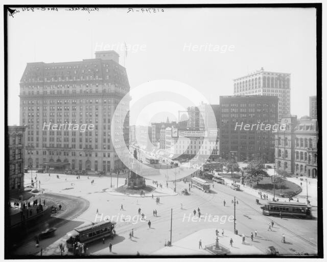 Campus Martius, Detroit, Mich., between 1910 and 1915. Creator: Unknown.