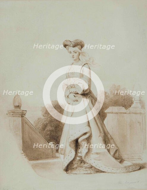 Anne de Beaujeu. Creator: Fragonard, Théophile (1806-1876).