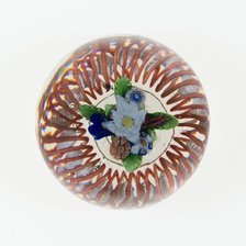 Paperweight, France, c. 1845-60. Creator: Saint-Louis Glassworks.