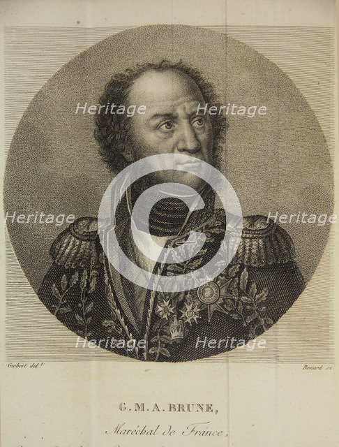 Guillaume Marie-Anne Brune (1763-1815), 1800s.