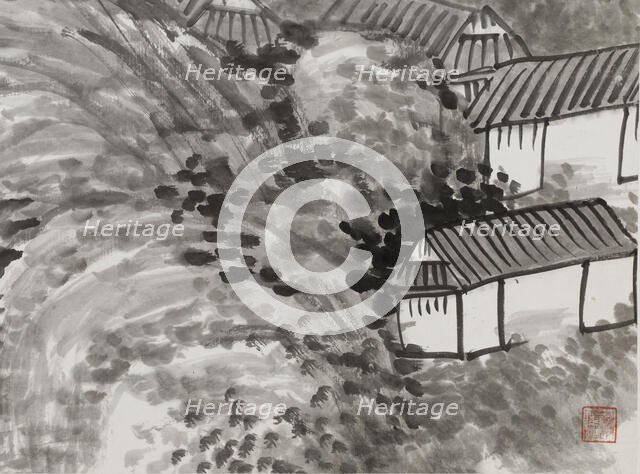 Countryside, 1926. Creator: Yao Hua.