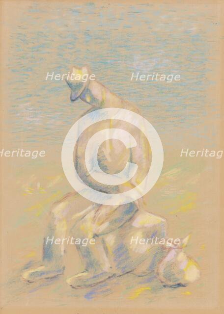 The emigrant, 1934-1935. Creator: Mikulas Galanda.