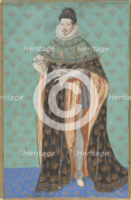 Portrait of Henry III of France, Second half of the16th cen.. Creator: Anonymous.