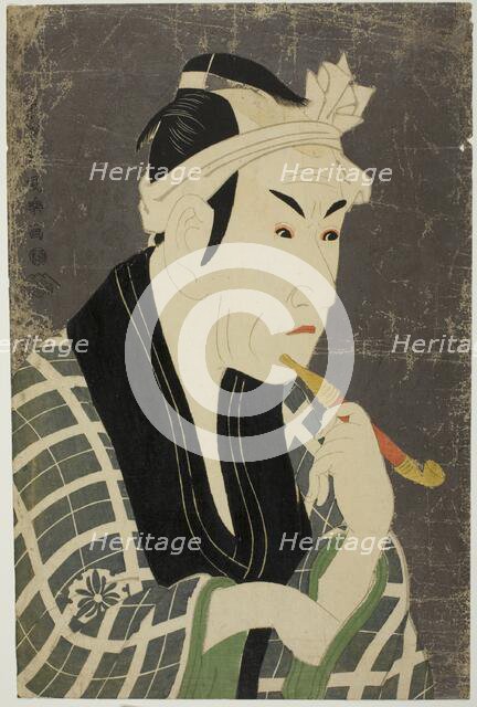 The actor Matsumoto Koshiro IV as Gorobei, 1794. Creator: Tôshûsai Sharaku.