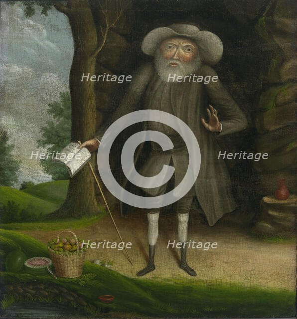 Benjamin Lay, c. 1750-1758. Creator: William Williams.