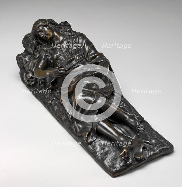 The Penitent Magdalen, model 1664, cast probably before 1709. Creator: Nicolas Legendre.