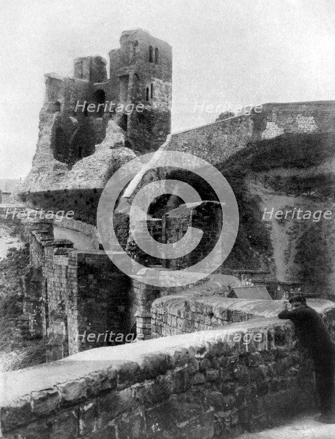Scarborough Castle, North Yorkshire, England, 1924-1926. Artist: Unknown