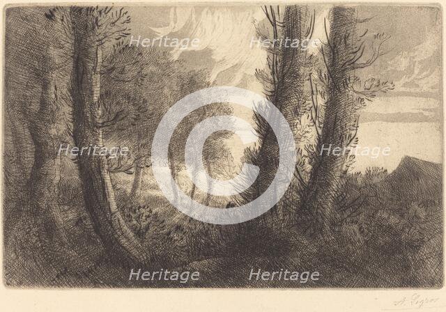 Landscape (Paysage). Creator: Alphonse Legros.