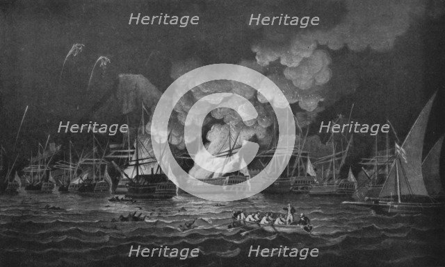 'The Defence of Gibraltar', c1785. Artist: Thomas Luny.