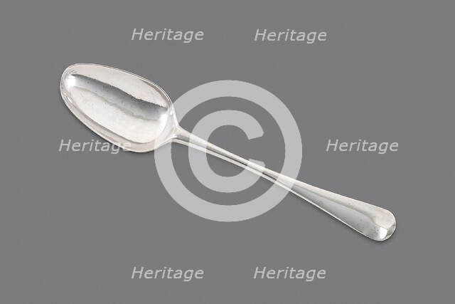 Tablespoon, 1760/90. Creator: Myer Myers.