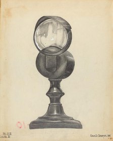 Bull's Eye Lamp, 1936. Creator: Charles Charon.