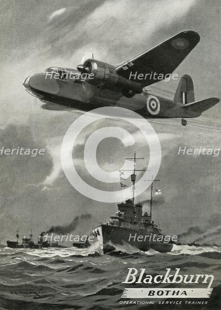 'Blackburn Botha - Operational Service Trainer', 1941.  Creator: Turner.