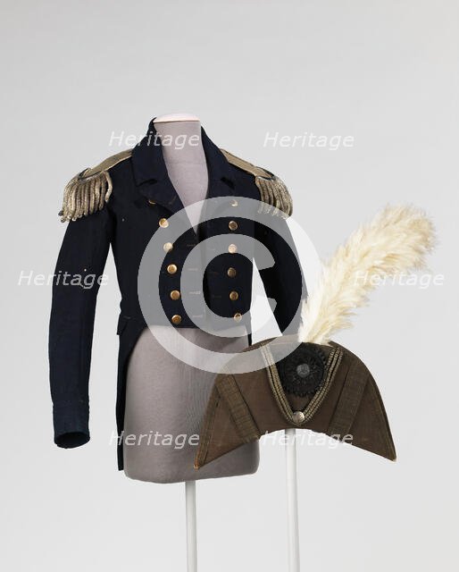 Military ensemble, American, 1776-83. Creator: Unknown.
