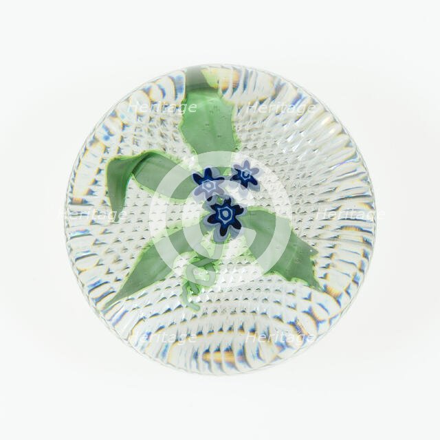 Paperweight, Saint-Louis, c. 1848-55. Creator: Saint-Louis Glassworks.