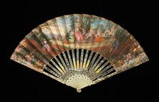 Fan, probably German, third quarter 18th century. Creator: Unknown.