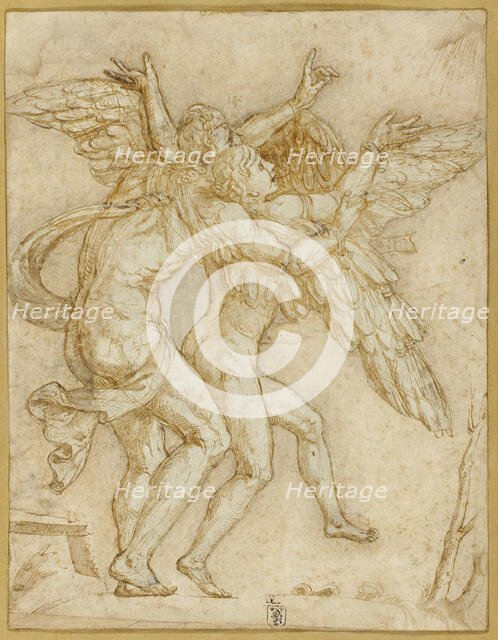 Daedalus and Icarus, n.d. Creator: Giulio Romano.