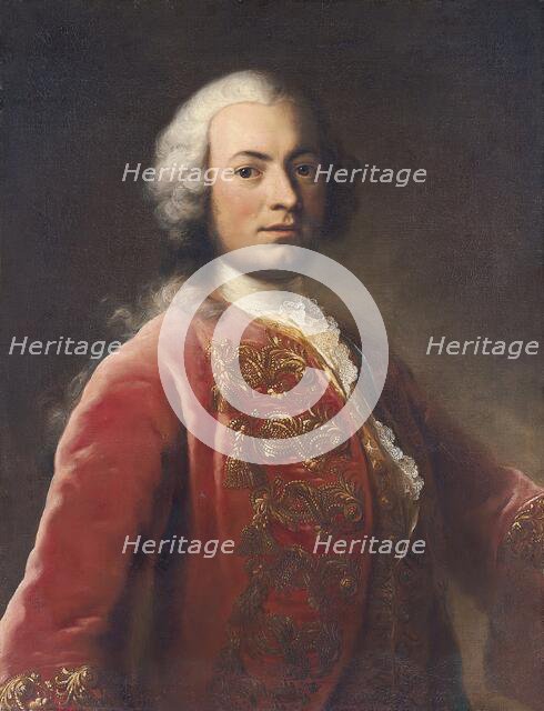 Portrait of Franz Carl von Soyer, 1750. Creator: Georg Desmarees.