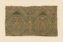 Fragment, Spain, 13th/14th century. Creator: Unknown.