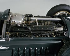 1950 BRM V16 engine. Creator: Unknown.