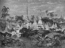 'Pagodas, near Pegu', c1880. Artist: Joseph Swain.