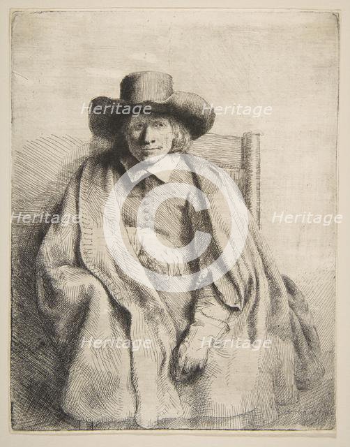 Clement de Jonghe, Printseller, 1651. Creator: Rembrandt Harmensz van Rijn.