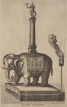 Descriptio publicae gratulationis...Ernesti Archiducis Austriae, 1595. Creators: Peeter van der Borcht, Joannes Bochius, Joos de Momper the Elder.