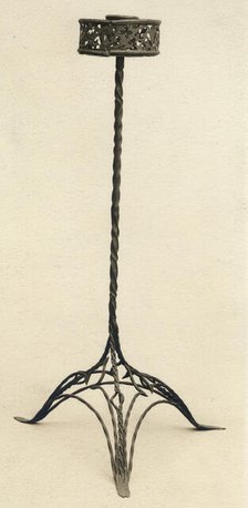 Candlestick, European, 15th century. Creator: Unknown.