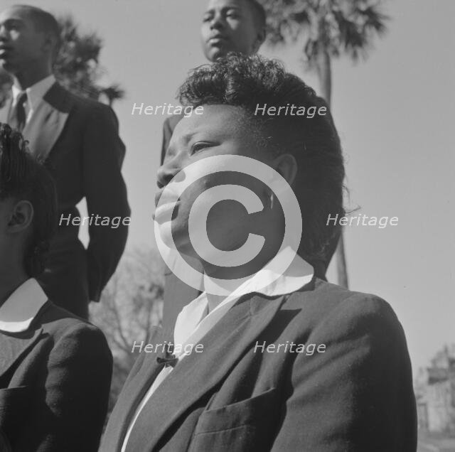 Possibly: Bethune-Cookman College, Daytona Beach, Florida, 1943. Creator: Gordon Parks.