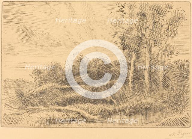 The House of the Well (La maison du puits). Creator: Alphonse Legros.