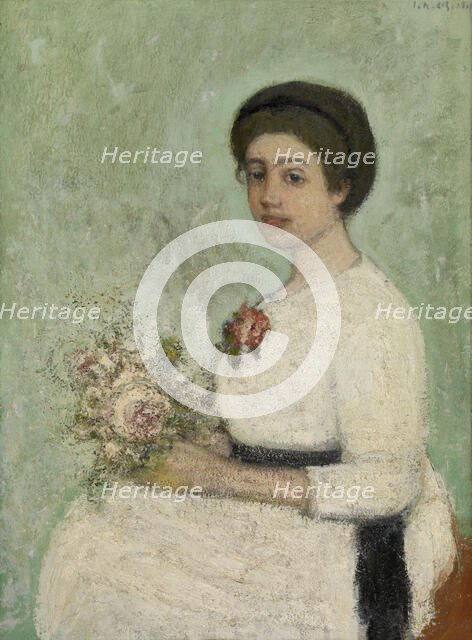 The Bride Josine, 1902-1920. Creator: Jakob Smits.