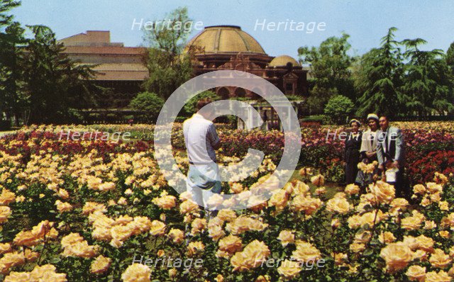 Los Angeles County Museum of Science and Art, Exposition Park, Los Angeles, California, USA, 1956. Artist: Unknown