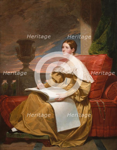 Susan Walker Morse (The Muse), ca. 1836-37. Creator: Samuel Finley Breese Morse.