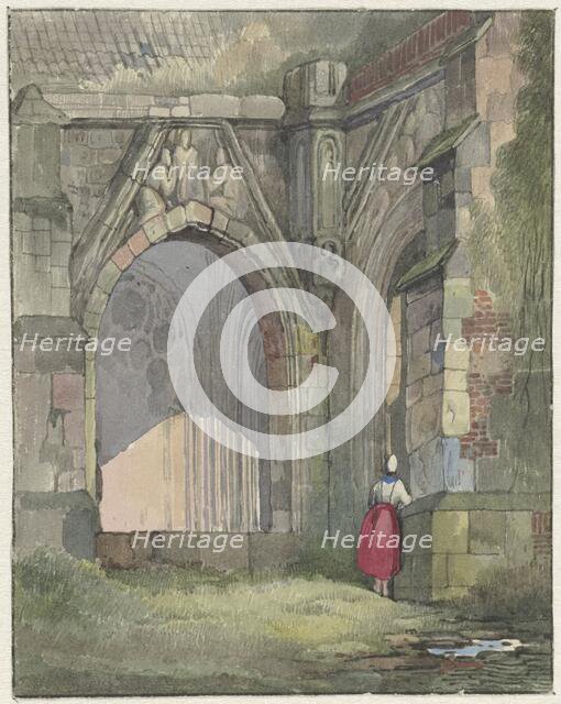 Church door, 1822-1880. Creator: Reinier Craeyvanger.