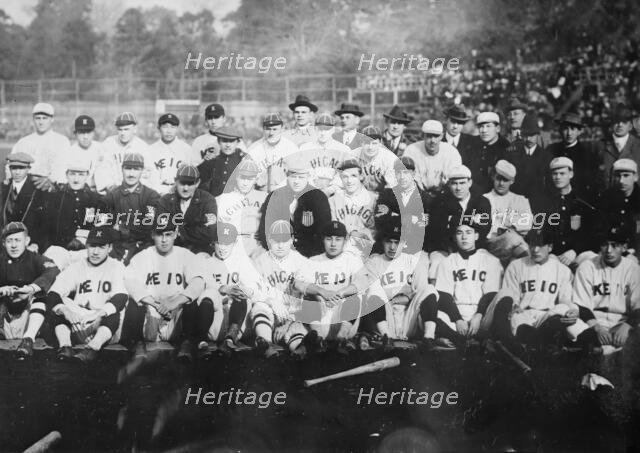 Keio University ball team, 1914. Creator: Bain News Service.