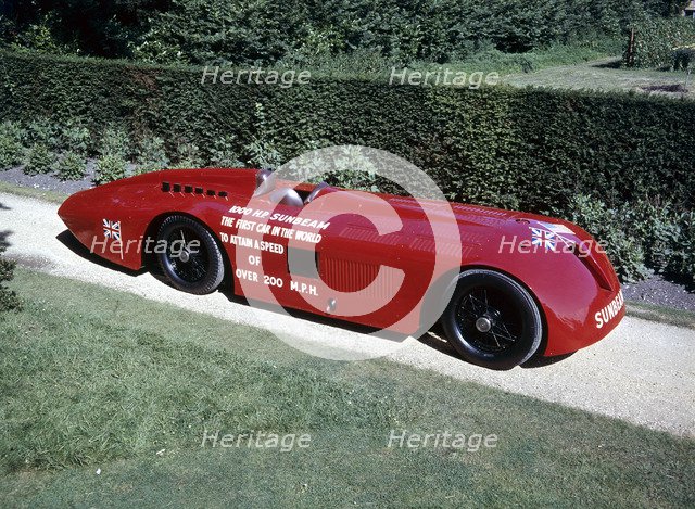 A 1927 Sunbeam 1000hp. Artist: Unknown