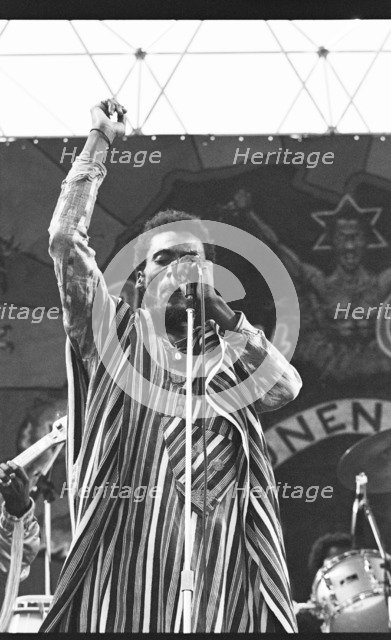 Jimmy Cliff, Capital Jazz, Knebworth, 1982.   Artist: Brian O'Connor.