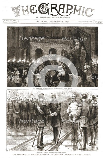 ''The Graphic, Front Cover Saturday, November 8, 1890', 1890. Creator: Unknown.