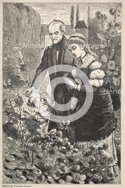 "I Call them my Children - To Myself, Susan.", 1869. Creator: Winslow Homer (American, 1836-1910).