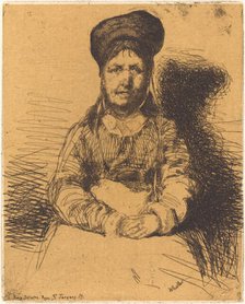 La Retameuse, 1858. Creator: James Abbott McNeill Whistler.