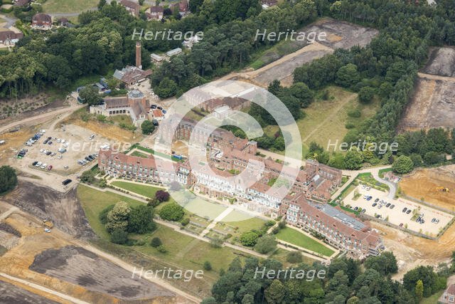 Former Edward VII Sanatorium now Edward VII Estate residential development, West Sussex, 2017. Creator: Damian Grady.