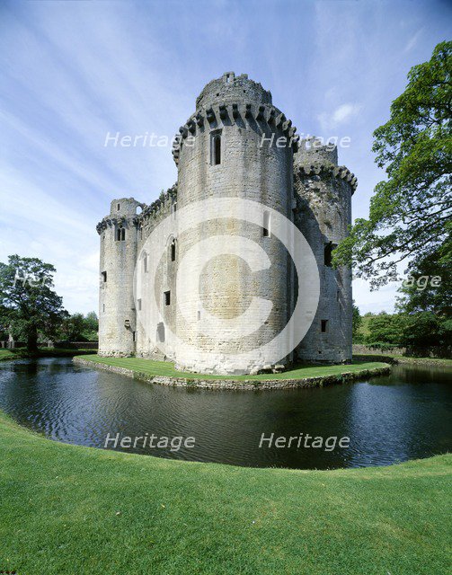 Nunney Castle, c1990-2010. Artist: Unknown.