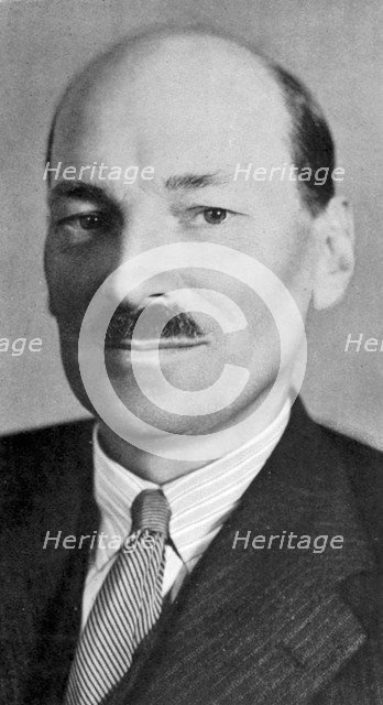 Clement Atlee (1883-1967), British Labour statesman. Artist: Unknown