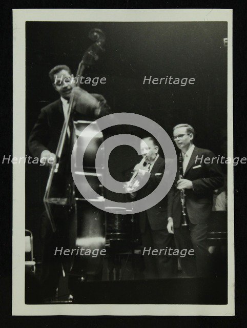 The Eddie Condon All Stars in concert, Colston Hall, Bristol, 1957. Artist: Denis Williams