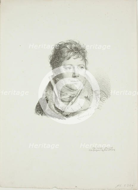 Portrait of M. Chenard, n.d. Creators: Jean Antoine Laurent, Charles-Philibert de Lasteyrie.