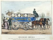 'Shillibeer's Omnibus...from Paddington to the Bank', London, 1838. Artist: Unknown